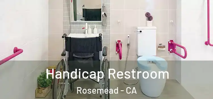 Handicap Restroom Rosemead - CA